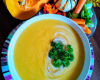 Velouté de courge à la châtaigne