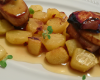 Pommes de terre au foie gras