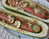 Hot dog de courgette rapide