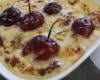 Clafoutis Roquefort Papillon, cerises et noix