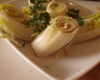 Roulé d'endives au lard