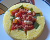 Polenta tricolore