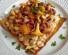 Mille-feuilles d'andouillette aux girolles