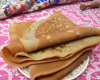 Crêpes traditionnelle pour la Chandeleur