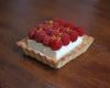 Tartelettes aux framboises et à la mousse au chocolat-citronnelle