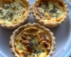 Cheese-Quiches à la truite fumée