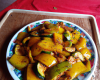 Poêlée de poivrons et courgettes à la marocaine