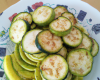 Alliance de courgette et banane