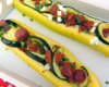 Hot Dog courgettes