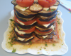 Mille-feuilles aubergine tomate