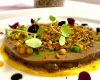 Carpaccio de foie gras aux lentilles