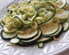 Salade aux courgettes