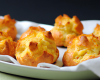 Gougères apéritives au comté