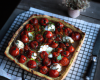 Tarte tomates cerise et chèvre