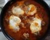 Tajine de Kefta aux œufs