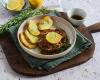 Tournedos de saumon et pommes de terre au persil