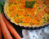 Quiche aux carottes pour voir la vie en orange! 