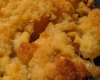 Crumble pomme banane au rhum