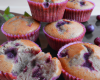 Muffins Violettes-Myrtilles