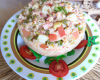 Salade de blé au surimi