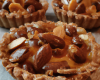 Tartelette aux amandes, carambar et gavottes