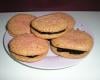 Macarons barbapapa et fruits rouges