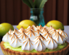 Tarte au citron, à la lime et meringuée