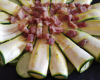 Feuilletés courgettes et lardons