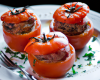 Tomates farcies aux trois viandes