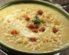 Velouté de patates douces au chorizo et aux céréales gourmandes