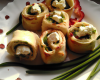 Rouleaux de parme au Cottage Cheese