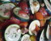 Ratatouille froide au vinaigre de cidre