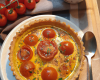 Quiche à la tomate et à la moutarde