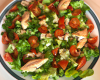 Salade de poulet aux tomates