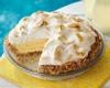 Lemon meringue ice-cream pie