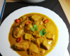 Poulet au curry maison