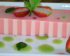 Terrine de fraises au muscat