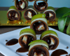 Maki poire-chocolat traditionnel