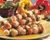 Brochette de poulet italienne