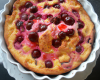 Clafoutis vanille-cerise