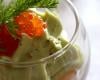 Espuma d'avocat en verrine