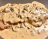 Escalopes de veau sauce romanoff