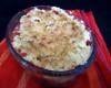 Crumble pommes et fraises classique