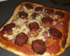 Pizza Maison à la saucisse