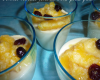 Panna cotta coco & compotée de mangue