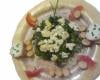 Salade de printemps aux 4 fromages italiens