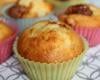 Muffins à la banane et aux noix de pécan caramélisées au sirop d'érable