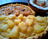 Tarte à la noix de coco et ananas