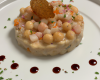 Tartare de Saint Jacques aux Champerloises