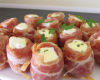 Mignonettes de porc farcies au salami et fromage